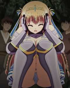 魔剣の姫はエロエロです ～露出姫と腹黒エルフのワンワン散歩～_sample_1